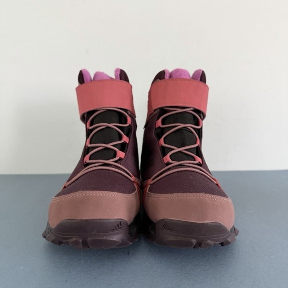 Adidas Terrex Snow Cold.RDY Shadow Maroon Pulse Lilac Snow Youth Winter Boots - Picture 2 of 9